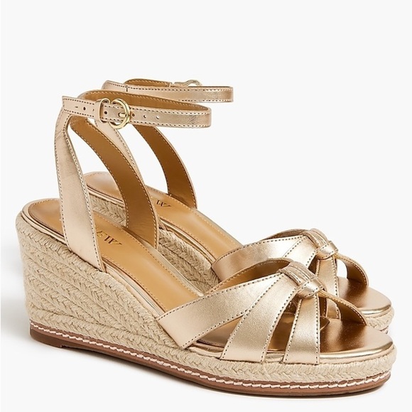 J Crew Espadrille wedges BZ214 - Picture 1 of 3